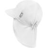 JAN & JUL Baby Sun-Hat with Neck Flap for Swimming(White)