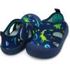 JAN & JUL Quick Dry Beach Sandals for Toddlers and Kids(Dinoland)