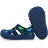 JAN & JUL Quick Dry Beach Sandals for Toddlers and Kids(Dinoland)