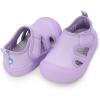JAN & JUL Quick Dry Beach Sandals for Toddlers and Kids(Dusty Purple)