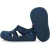 JAN & JUL Quick Dry Beach Sandals for Toddlers and Kids(Navy Whale Play)