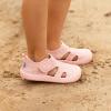 JAN & JUL Quick Dry Beach Sandals for Toddlers and Kids(Pink Prairie)