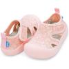 JAN & JUL Quick Dry Beach Sandals for Toddlers and Kids(Pink Prairie)
