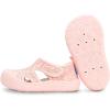 JAN & JUL Quick Dry Beach Sandals for Toddlers and Kids(Pink Prairie)