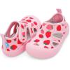 JAN & JUL Quick Dry Beach Sandals for Toddlers and Kids(Pink Strawberry)