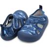 JAN & JUL Quick Dry Beach Sandals for Toddlers and Kids(Shark)