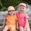JAN & JUL Quick Dry Short Sleeve Rash Guard, UPF 50 Beach Swim Shirt for Toddlers and Kids(Short Sleeve: Bright Pink)