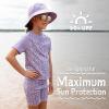 JAN & JUL Quick Dry Short Sleeve Rash Guard, UPF 50 Beach Swim Shirt for Toddlers and Kids(Short Sleeve: Navy Dachshund)