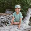 JAN & JUL Quick Dry Short Sleeve Rash Guard, UPF 50 Beach Swim Shirt for Toddlers and Kids(Short Sleeve: Sage Green)