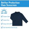 JAN & JUL Quick Dry Swim Shirt with UV Protection(Uv Shirt: Dark Navy)