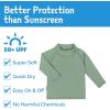 JAN & JUL Quick Dry Swim Shirt with UV Protection(Uv Shirt: Sage Green)