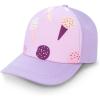 JAN & JUL 50+ UPF Adjustable Baseball Cap(Lavender Ice Cream)