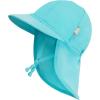 JAN & JUL Baby Sun-Hat with Neck Flap for Swimming(Lagoon)