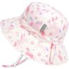 JAN & JUL Girls’ Adjustable Water Resistant Bucket Sun-hat 50+ UPF(Unicorn)
