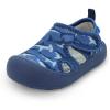 JAN & JUL Quick Dry Beach Sandals for Toddlers and Kids(Shark)