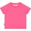 JAN & JUL Quick Dry Short Sleeve Rash Guard, UPF 50 Beach Swim Shirt for Toddlers and Kids(Short Sleeve: Bright Pink)