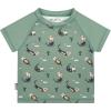JAN & JUL Quick Dry Short Sleeve Rash Guard, UPF 50 Beach Swim Shirt for Toddlers and Kids(Short Sleeve: Otter)