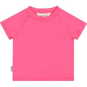 JAN & JUL Quick Dry Short Sleeve Rash Guard, UPF 50 Beach Swim Shirt for Toddlers and Kids(Short Sleeve: Bright Pink)
