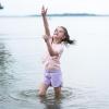 JAN & JUL Quick Dry Swim Shorts for Girls(Swim Shorts: Lavender)