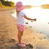 JAN & JUL Quick Dry Swim Shorts for Girls(Swim Shorts: Pink Strawberry)