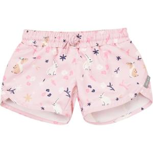 JAN & JUL Quick Dry Swim Shorts for Girls(Swim Shorts: Bunny Flowers)