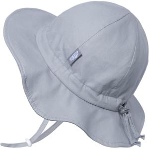 JAN & JUL Breathable Cotton Sun Hat with 50+ UPF Protection for Toddler Boys(Gray)