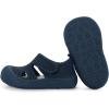 JAN & JUL Quick Dry Beach Sandals for Toddlers and Kids(Dark Navy)