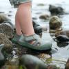 JAN & JUL Quick Dry Beach Sandals for Toddlers and Kids(Sage Green)