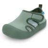 JAN & JUL Quick Dry Beach Sandals for Toddlers and Kids(Sage Green)