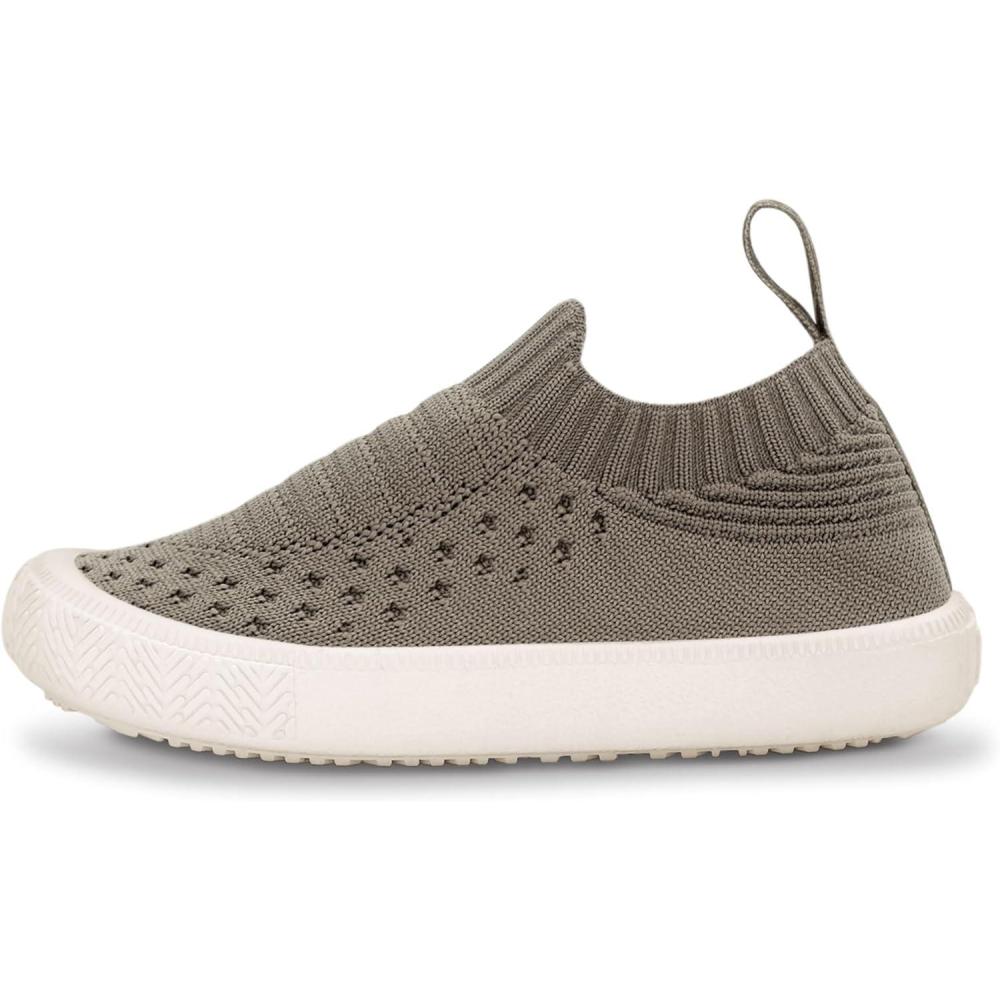 image:imageJAN amp JUL Slipon Kids Knit Shoes Breathable Machine Washable SneakersXplorer Knit Shoes Earthy Taupe