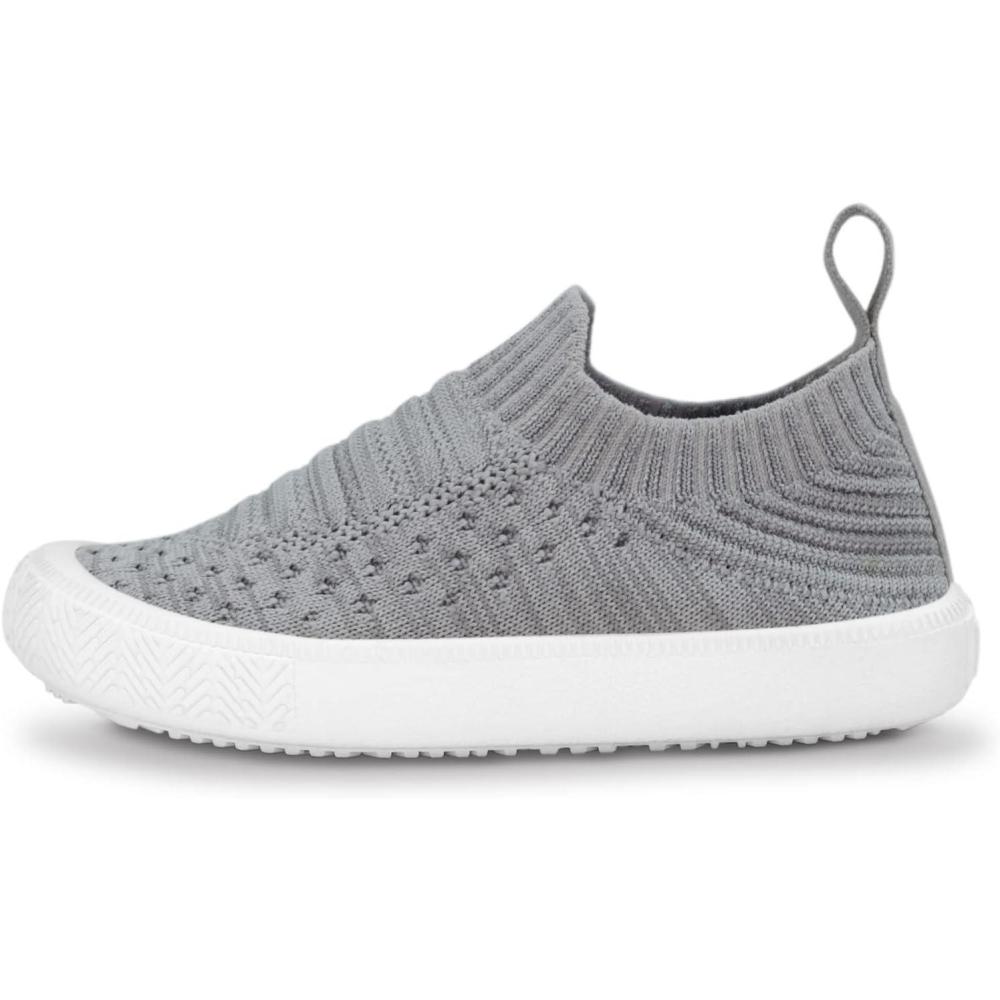 image:imageJAN amp JUL Slipon Kids Knit Shoes Breathable Machine Washable SneakersXplorer Knit Shoes Grey