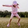 JAN & JUL Slip-on Kids Knit Shoes, Breathable Machine Washable Sneakers(Hi-top Knit Shoes: Pale Pink)