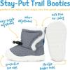 JAN & JUL Water Resistant Stay-On Winter Trail Boots for Toddler and Baby(Bear)