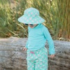 JAN & JUL Quick Dry Swim Shorts & Beach Shirt with Ruffle Sleeves for Girls(Swim Shorts: Watermelon)