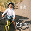 JAN & JUL Quick Dry Swim Shorts & Beach Shirt with Ruffle Sleeves for Girls(Swim Shorts: Wave Rider)
