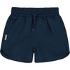 JAN & JUL Quick Dry Swim Shorts & Beach Shirt with Ruffle Sleeves for Girls(Swim Shorts: Dark Navy)