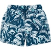 JAN & JUL Quick Dry Swim Shorts & Beach Shirt with Ruffle Sleeves for Girls(Swim Shorts: Wave Rider)