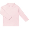 JAN & JUL Quick Dry Swim Shorts & Beach Shirt with Ruffle Sleeves for Girls(Uv Shirt: Soft Pink)