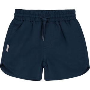JAN & JUL Quick Dry Swim Shorts & Beach Shirt with Ruffle Sleeves for Girls(Swim Shorts: Dark Navy)