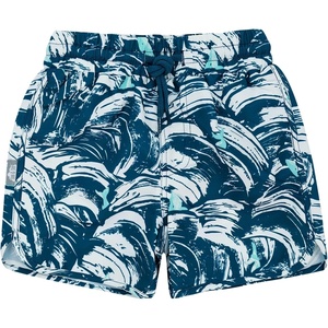JAN & JUL Quick Dry Swim Shorts & Beach Shirt with Ruffle Sleeves for Girls(Swim Shorts: Wave Rider)