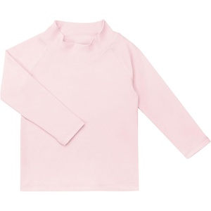 JAN & JUL Quick Dry Swim Shorts & Beach Shirt with Ruffle Sleeves for Girls(Uv Shirt: Soft Pink)